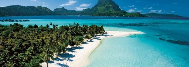 plage et océan de Tahiti